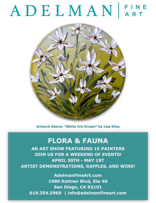 Adelman Fine Art gallery exhibition 2022 'Flora and Fauna'