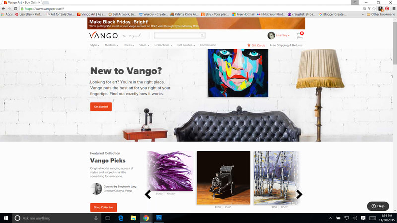 Vango Art Homepage